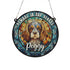 Cavalier King Charles Spaniel Memorial Stained Glass Effect Suncatcher